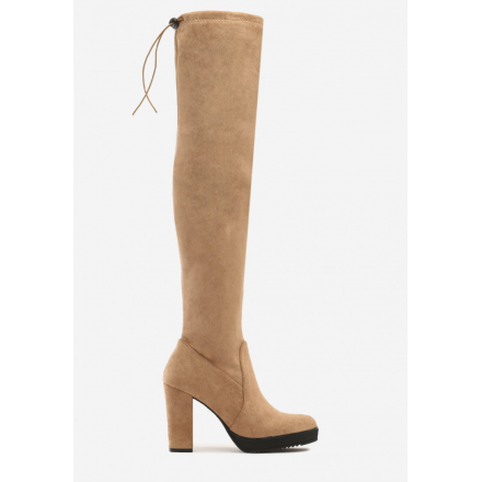 Beige Knee boots 3130-42-beige