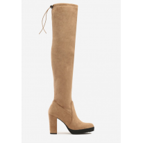 Beige Knee boots 3130-42-beige