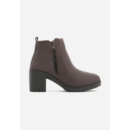 Gray women's boots T127-39-grey