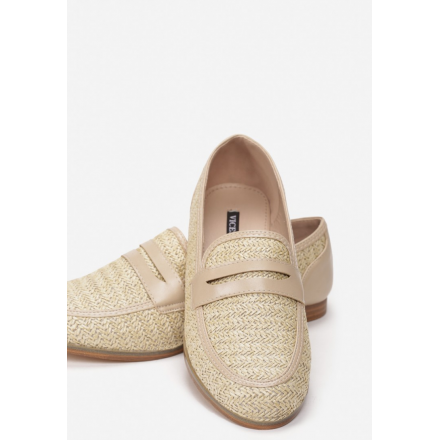 Beige Moccasins 7346-42-beige