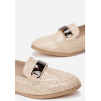 Beige Moccasins 7347-42-beige