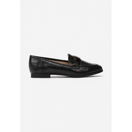 Black loafers 7347-38-black
