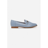 Light blue women's loafers 7349- 7349-94-l.blue