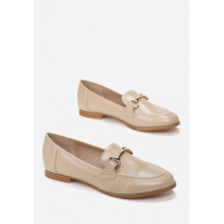 Beige women's loafers 7349- 7349-42-beige