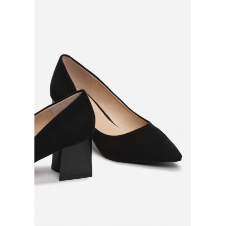 Czarne czółenka 3344-38-black