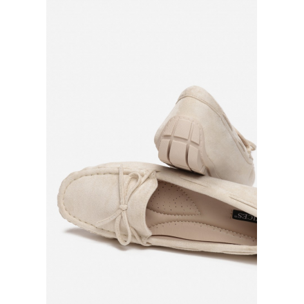 Beige Moccasins 7353-42-beige