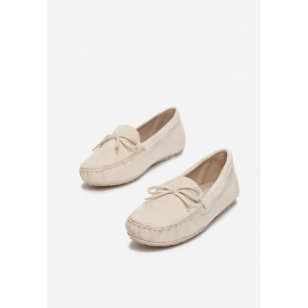 Beige Moccasins 7353-42-beige