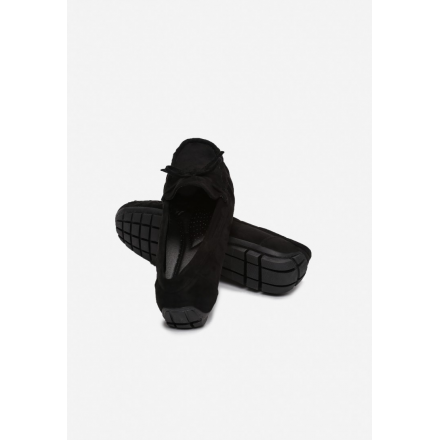 Black loafers 7353-38-black