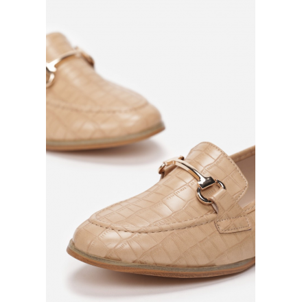 Beige moccasins 7348-68-camel 7348-42-beige