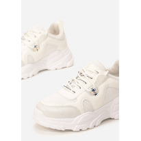 Białe Sneakersy Damskie 8550-71-white