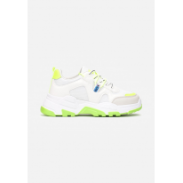 White-Green Women's Sneakers 8550-236-white/green