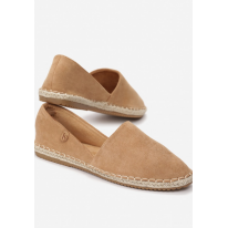 Camelowe Espadryle Damskie 8455- 8455-68-camel