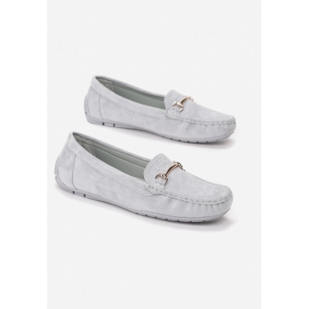 Blue loafers for women 7352-51-blue