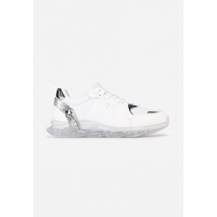 Białe Sneakersy Damskie 8579-71-white