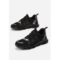 Czarne Sneakersy Damskie  8579-38-black