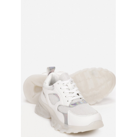 Białe Sneakersy Damskie 8553-71-white