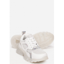 Białe Sneakersy Damskie 8553-71-white