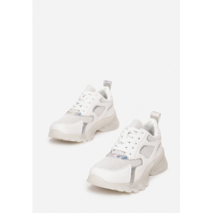 Białe Sneakersy Damskie 8553-71-white