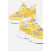 Yellow Women's Sneakers JB053- JB053-49-yellow