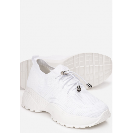 Białe Sneakersy Damskie JB054- JB054-71-white