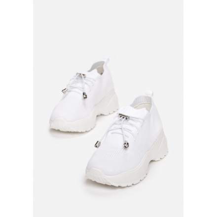 Białe Sneakersy Damskie JB054- JB054-71-white