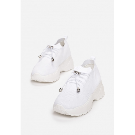 White Women's Sneakers JB054- JB054-71-white