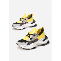 Yellow Women's Sneakers 8556- 8556-49-yellow