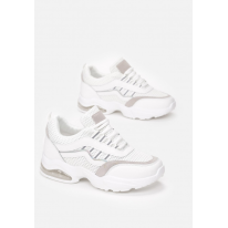 White women's sneakers 8546-71-white