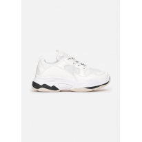 Białe Sneakersy Damskie  8558-71-white