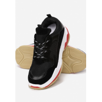 Czarne Sneakersy Damskie  8558-38-black