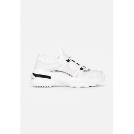 Białe Sneakersy Damskie 8543- 8543-71-white