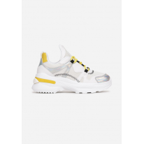 Żółte Sneakersy Damskie 8543-49-yellow