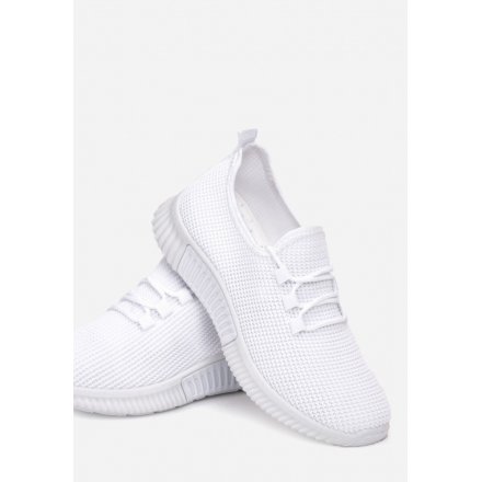 Białe Buty Sportowe  8562-71-white