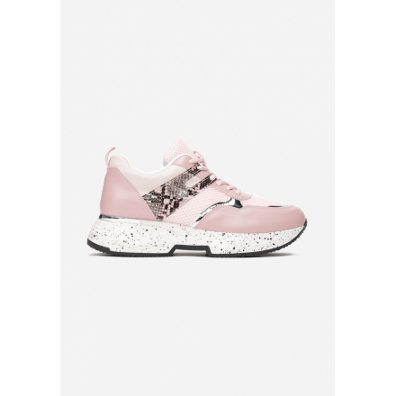 Pink women's sneakers 8578-45-pink