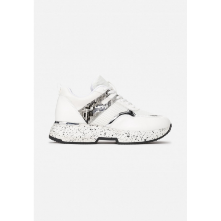 White women's sneakers 8578-71-white