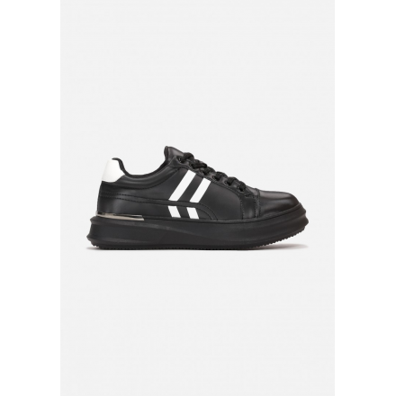 Czarne Sneakersy Damskie 8580-38-black