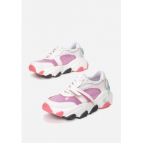 Pink women's sneakers 8542-45-pink