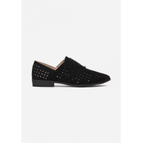 Black Openwork women's shoes 3351-38-black