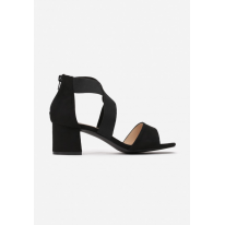 Black women's sandals on the post 1603-38-black