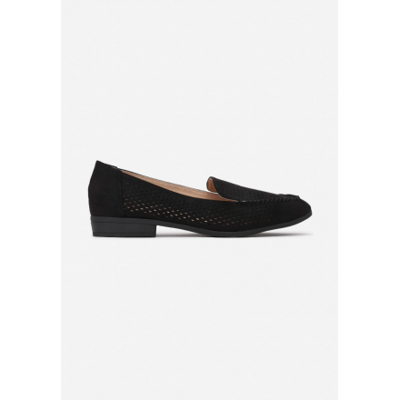 Black women's loafers 3350-38-black