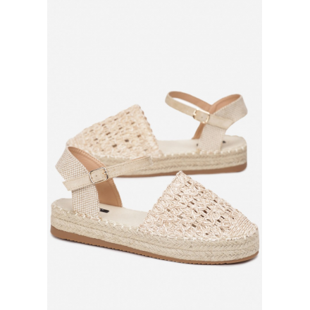 Beige women's espadrilles 7371-42-beige