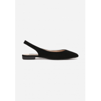 Black women's flat sandals 7379-38-black