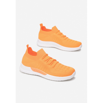 Pomarańczowe Buty Damskie Sportowe  8565-67-orange