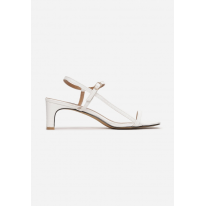 White women's sandals on the post 3379-71-white