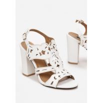 White women's sandals 3394-71-white