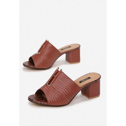 Brown Women's Slippers 3392-54-brown