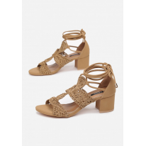 Beige women's sandal 3380-42-beige