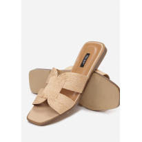 Beige women's slippers 3361-42-beige