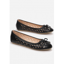 Black Women's ballerinas 3370-38-black