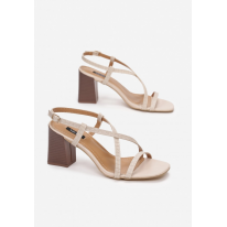 Light beige women's sandals 3388-43-l.beige